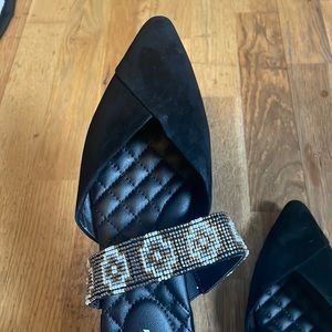 Birdies Gorgeous Swan Beaded Slide